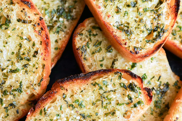 USA Cuisine Sourdough Garlic Bread